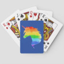 Search for gay playing cards Unicorn