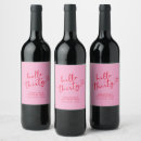 Search for wine labels Typography