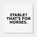 Search for stable magnets Humour
