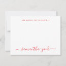 Search for name address cards Red