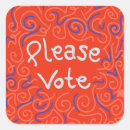 Search for ballot box stickers Usa