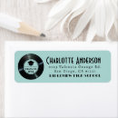 Search for record return address labels Music