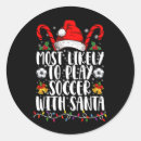 Search for play soccer stickers Xmas