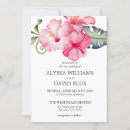 Search for watercolor hibiscus wedding invitations Flowers