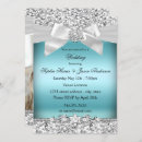 Search for diamond sparkle invitations Silver