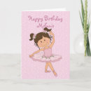 Search for cute ballerina birthday cards Dancing