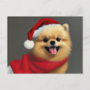 Search for pomeranian christmas cards Cute