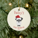 Search for schnauzer christmas tree decorations Cute