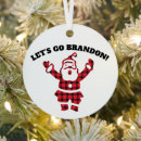 Search for brandon christmas tree decorations Biden