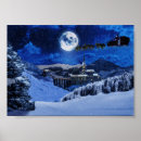 Search for christmas landscape posters Falling snow