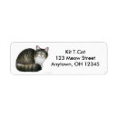 Search for two cats return address labels Kitty