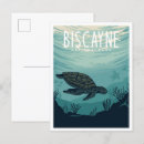 Search for biscayne postcards National park