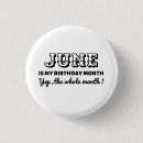 Search for birthday month badges Funny