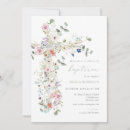 Search for summerred christening invitations Floral