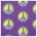 Search for flower power fabric Peace