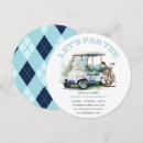 Search for golfing birthday invitations Modern