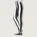 Search for black and white striped leggings Pants