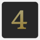 Search for number four stickers 4th