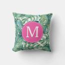 Search for palm leaves cushions Watercolor