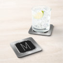 Search for stainless steel coasters Black