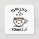 Search for yourself business cards Black and white