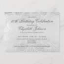 Search for formal 60th birthday invitations Typography