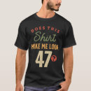 Search for 47th birthday tshirts 47 year old