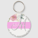 Search for soft pink rose key rings For her
