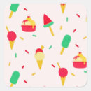 Search for summer ice cream stickers Pattern