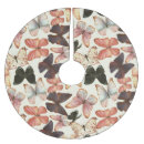 Search for butterflies tree skirts Watercolor