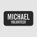 Search for volunteer name tags Church