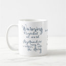 Search for written mugs Blue