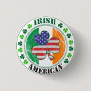 Search for lucky shamrock clover badges Saint patrick's day
