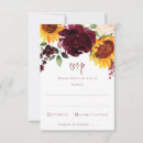 Search for red rose wedding rsvp cards Simple