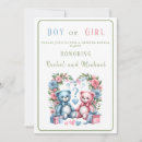 Search for teddy bear gender reveal invitations Cute