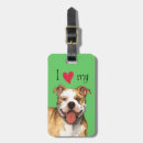 Search for pitbulls luggage tags Pittie
