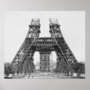 Search for eiffel posters Eiffel tower construction