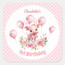 Search for girl pig stickers Piggy
