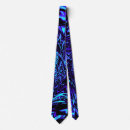 Search for fluorescent ties Blue