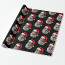 Search for bad santa wrapping paper Funny