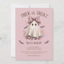 Search for girl halloween invitations Trick or treat