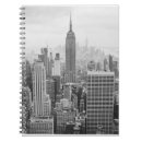 Search for new york city notebooks Black and white
