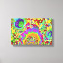 Search for pink and teal canvas prints Yellow