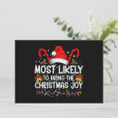 Search for joy christmas invitations Xmas
