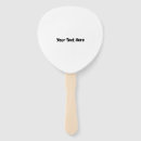Search for text hand fans Custom