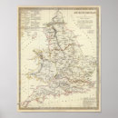 Search for classic map posters England