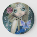 Search for fantasy butterfly clocks Fairy