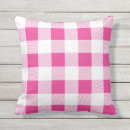 Search for pink plaid cushions Buffalo