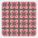Search for abstract floral design stickers Pink