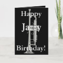 Search for jazz birthday cards Musical